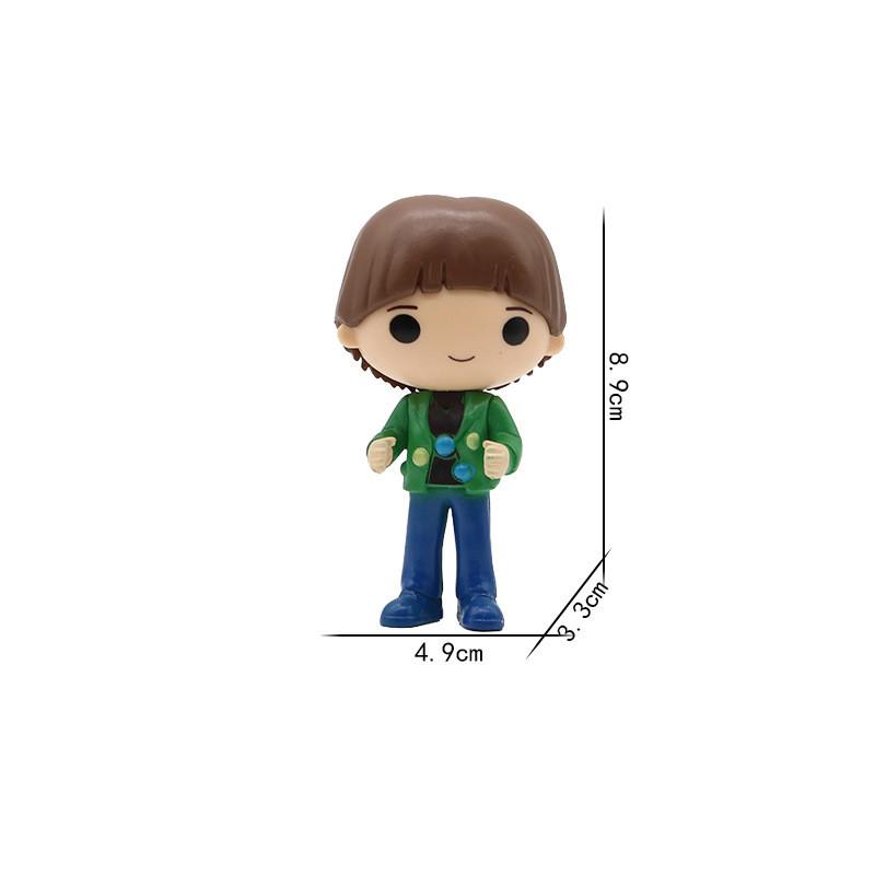 Stranger Things 5 Pvc Figure Set With Movable Heads For Collectors And Fans