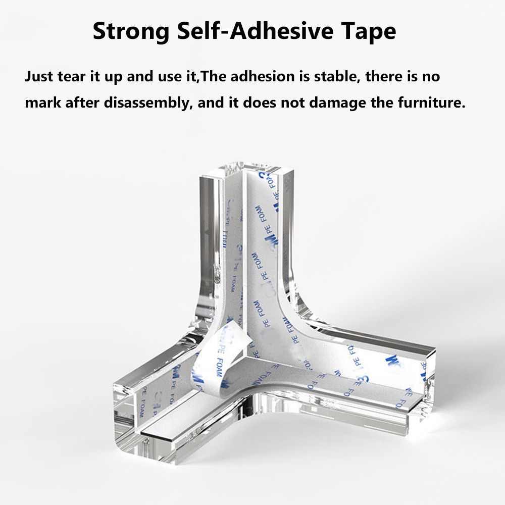 Silicon Safety Desk Edge Protection Anticollision Strip Corner Guards Table Corner Protector