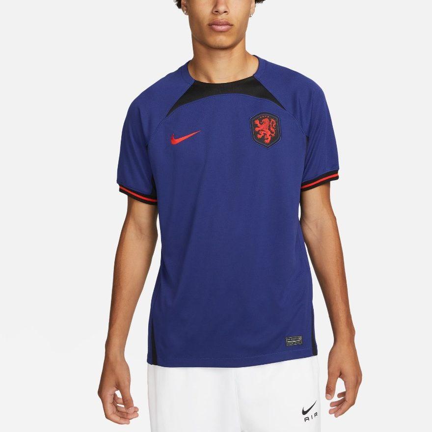 Nike Нидерланды 2022/23 Стадионный выездной футбольный джерси Dri FIT DN0693-455