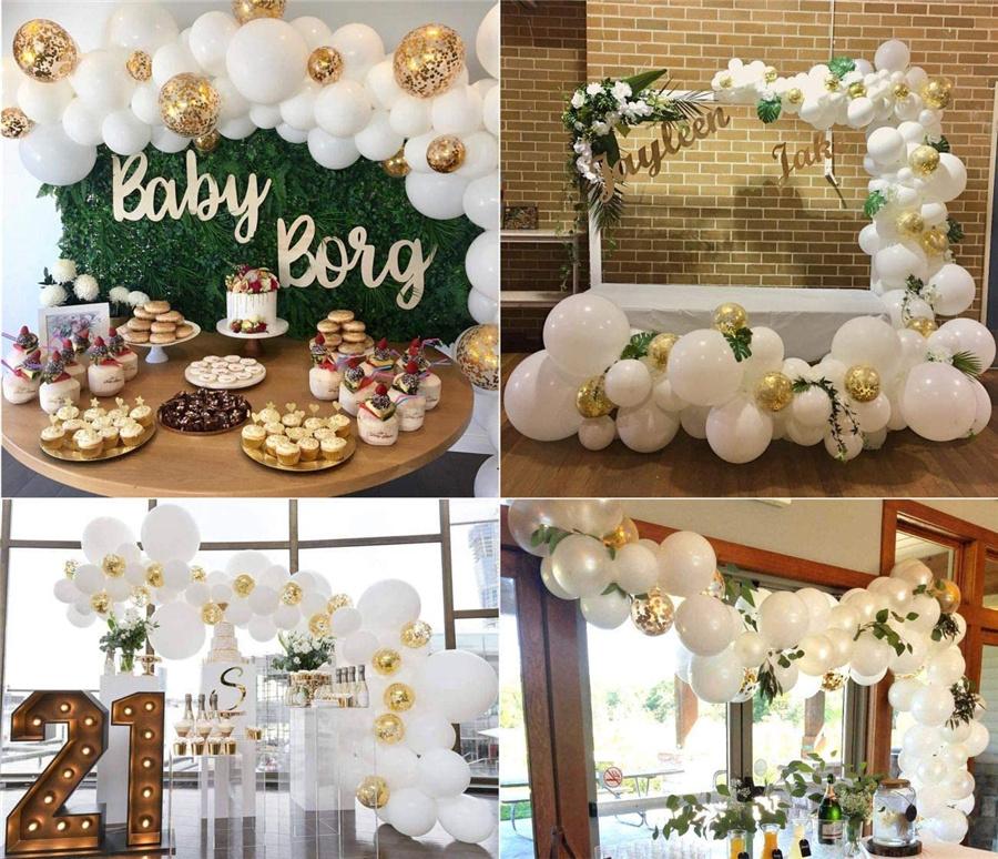 102 шт. Воздушные шары + Набор для арки из воздушных шаров День рождения Свадьба Детский праздник Гирлянда Декор