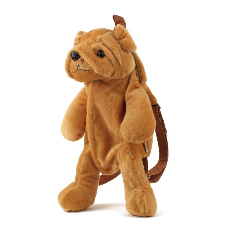 Gorilla Plush Backpacks Cute Stuffed Animal Toys Monkey Bear Soft Toys Shoulder Bags for Kids Boy Girls