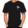 Men'S Summer Short-Sleeved T-Shirt Fashionable Coconut Print Short-Sleeved Casual Hawaiian Vacation Cool Loose Sports T-Shirt