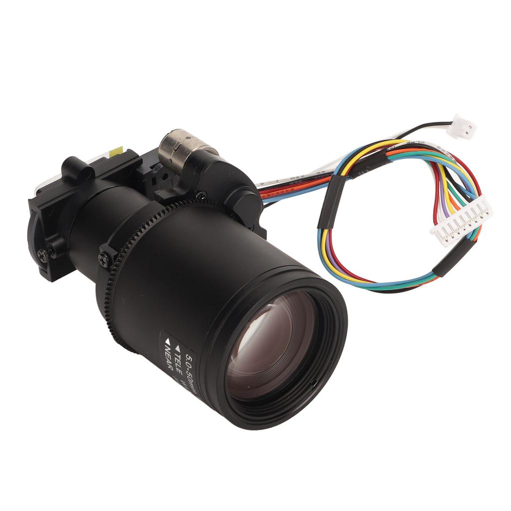 Motorized Zoom Lens 5 To 50mm 2MP Precise High Brightness Autofocus Zoomable HD IR Camera Lens