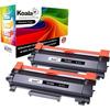 TN2420 Compatible Toner Cartridge for Brother TN2420 TN2410 for MFC-L2710DW MFC-L2710DN MFC-L2750DW Color:TN2420, 2 No TONER