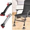Fishing Seat Holder Bracket Built-in Thread Umbrella Stand Adjustable 360 Degree Rotation Simple Fishing Tools Bracket