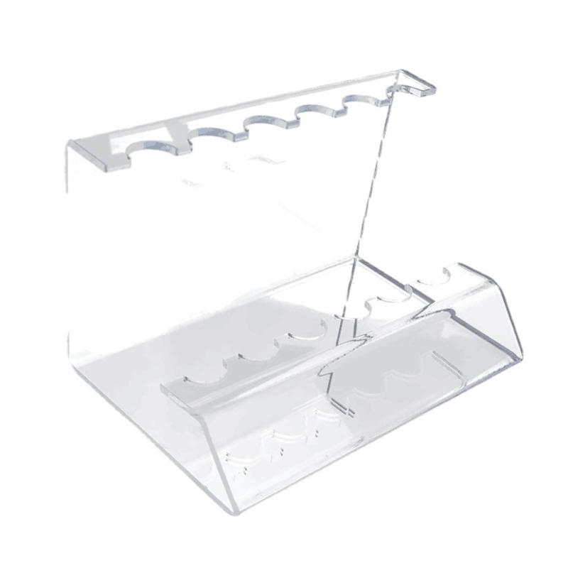 Акриловый прозрачный держатель для ручек, подставка для дисплея, многофункциональная подставка для ручек, 6/12 слотов, подставка для ручек для бровей, подставка для кистей для макияжа