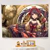 1 шт. Токисаки Куруми Аниме Date A Live Баннер Фон Супер Сцена Украшение Баннер Фон для детского душа