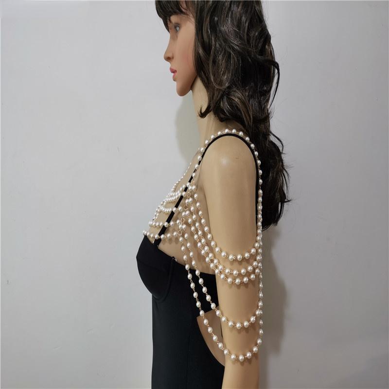 Beading Pearl Bolero Wedding Wrap Wedding Bolero Wedding Accessories Evening Dress Bolero Shawl