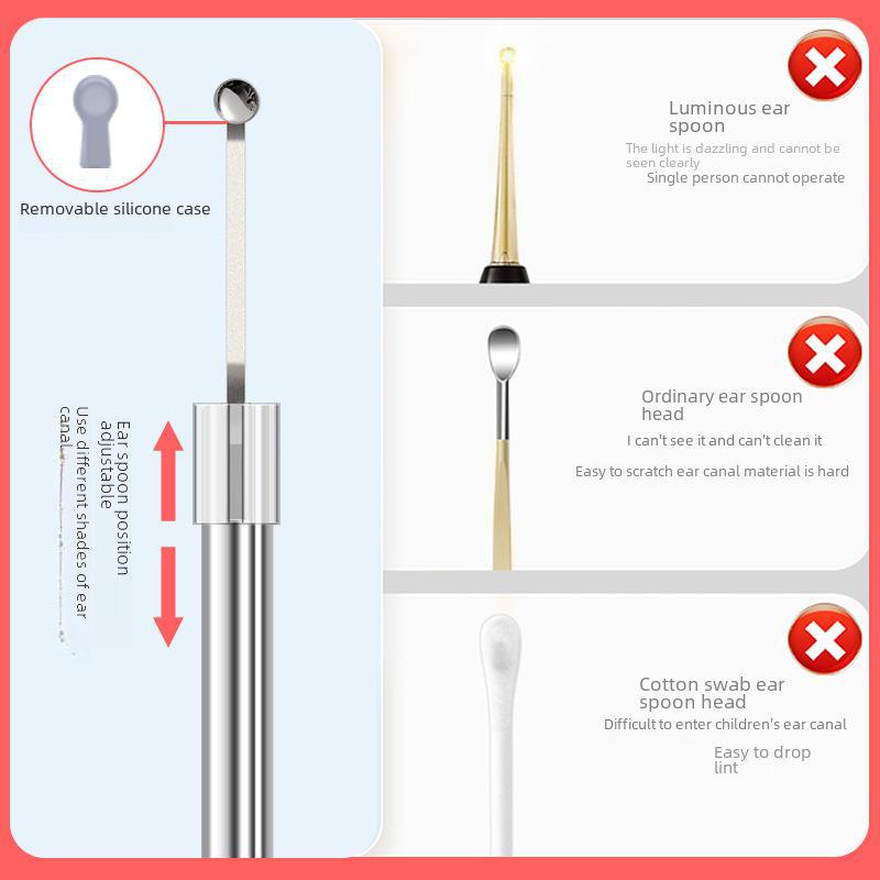 HD Smart Visual Инструмент для чистки ушей с камерой