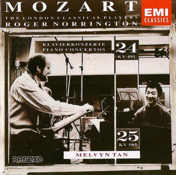 CD LONDON CLASSICAL PLAYERS, ROGER NOR - Моцарт Концерты для фортепиано с оркестром № 24, K.491 CDC7542952 EMI Classics 1991 Нидерланды Классика Б/У