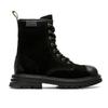 3370 Martin boots for men and women couples mountaineering hiking rhubarb boots retro tooling autumn and winter high-top leather boots