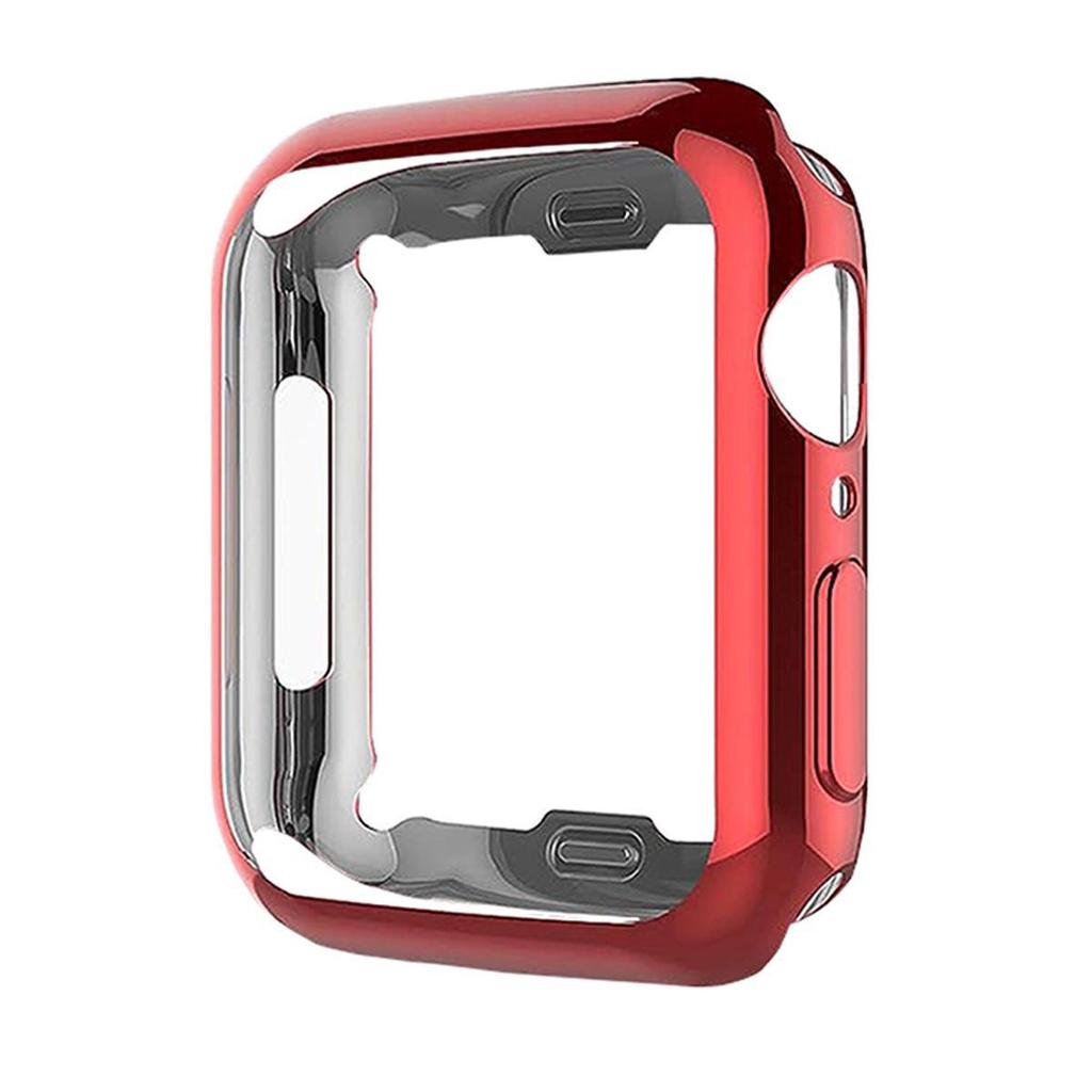 Мягкий защитный чехол с гальваническим покрытием TPU для Apple Watch SE/S10