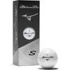 Mizuno Мячи для гольфа Pro 1 3 5NJBT835, S, Белый, Рукав, Мячи,