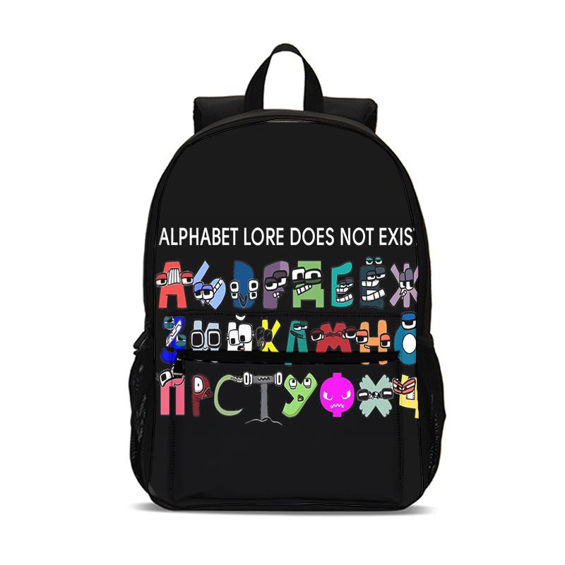 Школьный рюкзак для мальчиков и девочек Лучший подарок Mochila 3D-печать Игровой Алфавитный Лор Школьный рюкзак Сумка Студенческий рюкзак Сумка