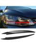 Накладки на веки фар для Volkswagen Golf 7 7.5 VII GTD R MK7 MK 7.5 2011-2015, привлекательные наклейки