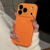 Чехол с большим окном из жидкого силикона с магнитами для iPhone 17 Air 16 15 14 13 Pro Max Для беспроводной зарядки Magsafe Матовый защитный чехол