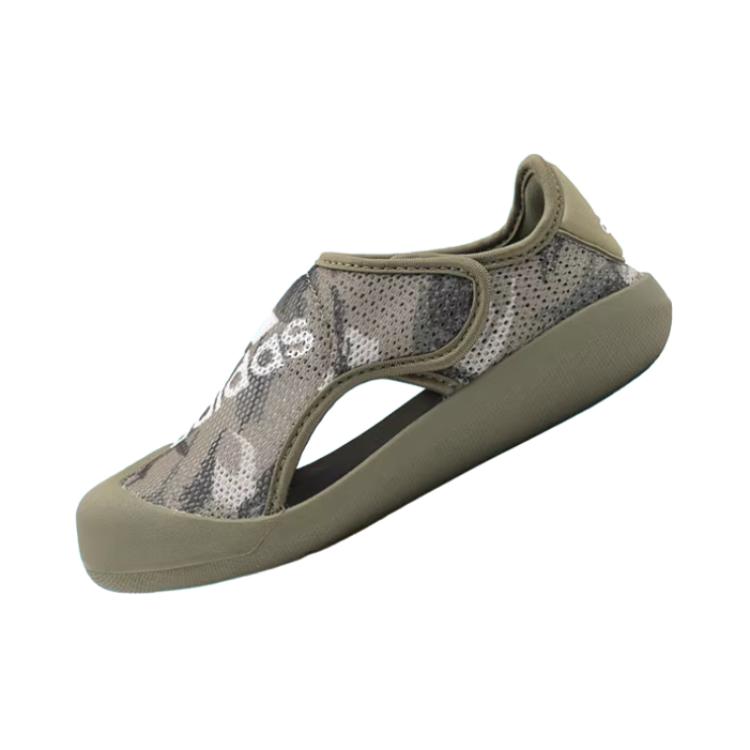 adidas Altaventure 2.0C Удобные Универсальные Детские Сандалии Детские Сандалии Зеленые IF6222