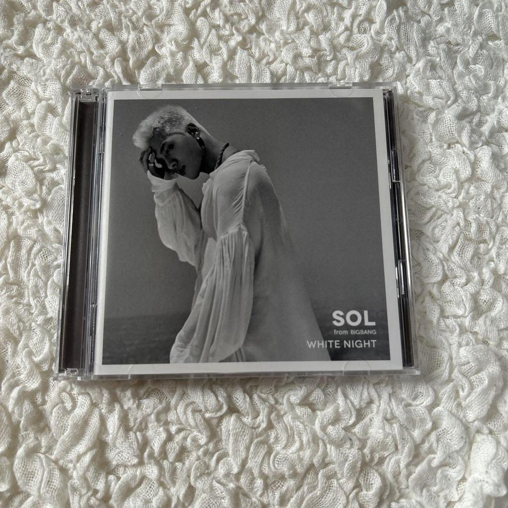 [USED] SOL(from BIGBANG)WHITE NIGHT CD+DVD First Press Limited Edition