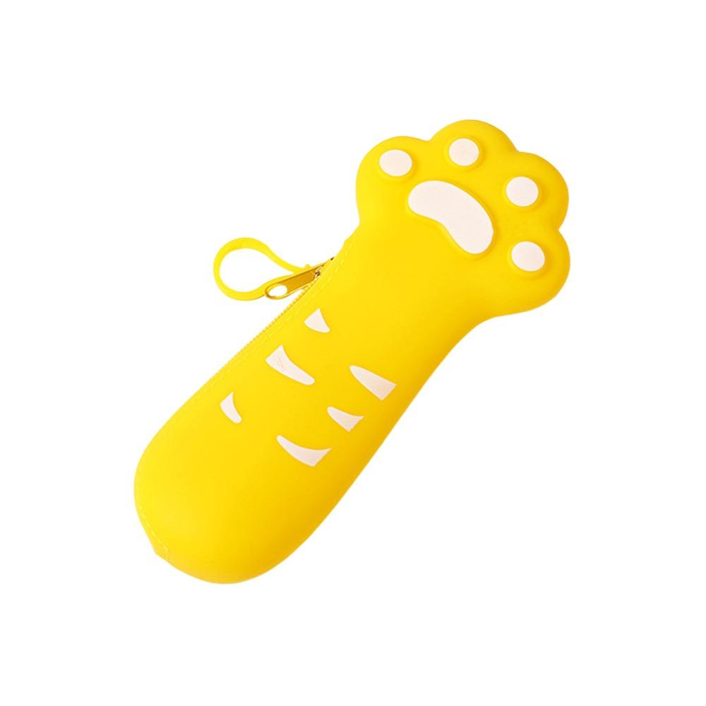 Simulated Fruit Pencil Case Silicone Stationery Pouch Portable Pen Bag  School Office