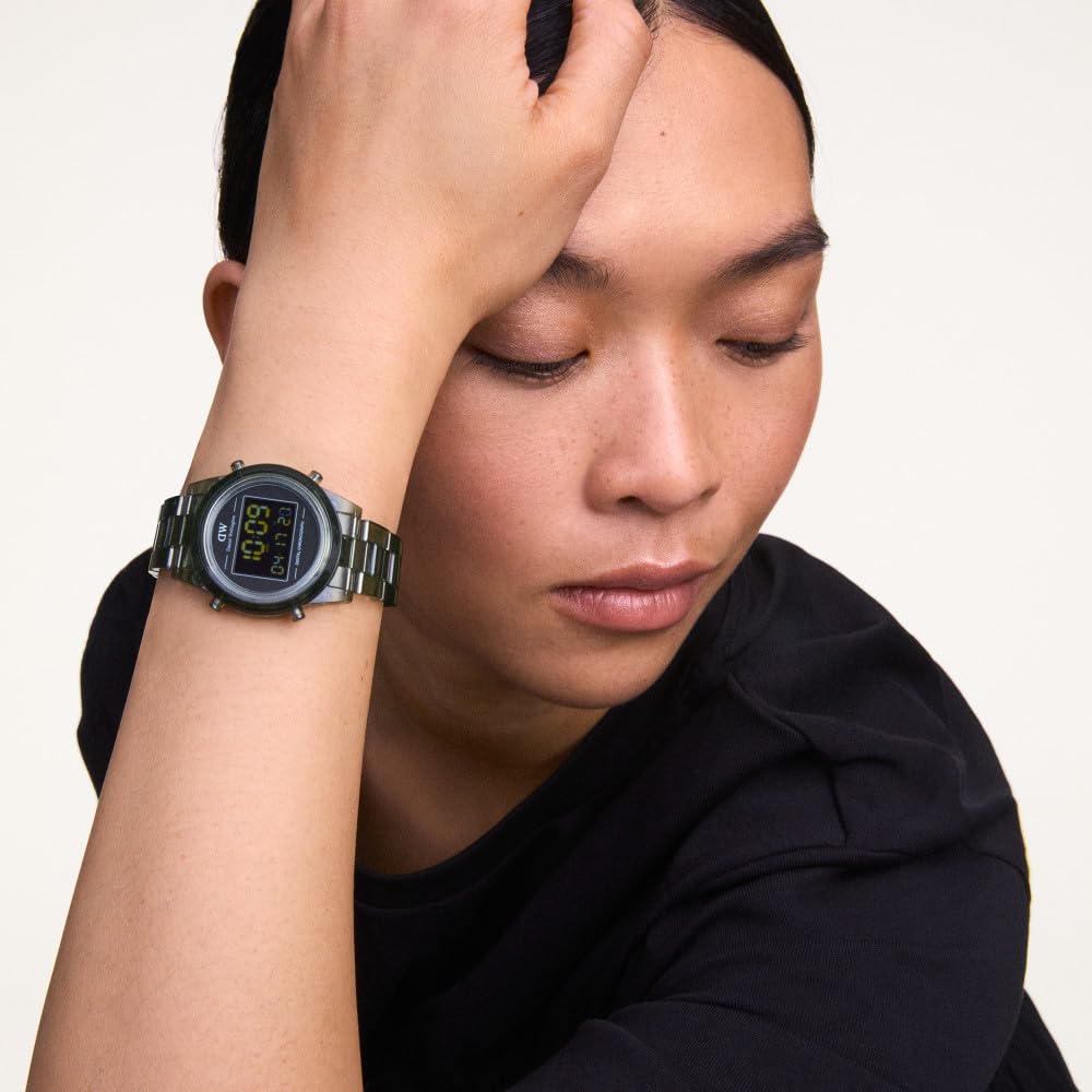 Daniel Wellington Ретро Цифровые Часы 42 ММ Мужские и Женские Спортивные Уличные Электронные Стильный Подарок Популярный Бренд