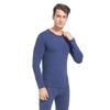 Men's Thermal Cashmere Silk Velvet Half-Turtleneck Suit for Winter Warmth