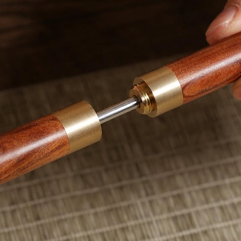 Профессиональный деревянный чайный нож Эбеновый чайный нож Игла Шило Инструменты для чая Пуэр Инструмент для чайной лепешки Инструмент для китайских кунг-фу чайных наборов