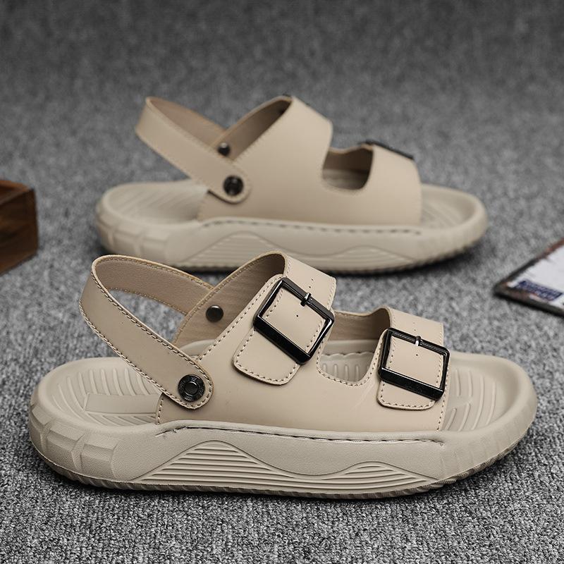 Summer hot-selling new men's casual fashion versatile cool slippers outdoor breathable beach casual shoes