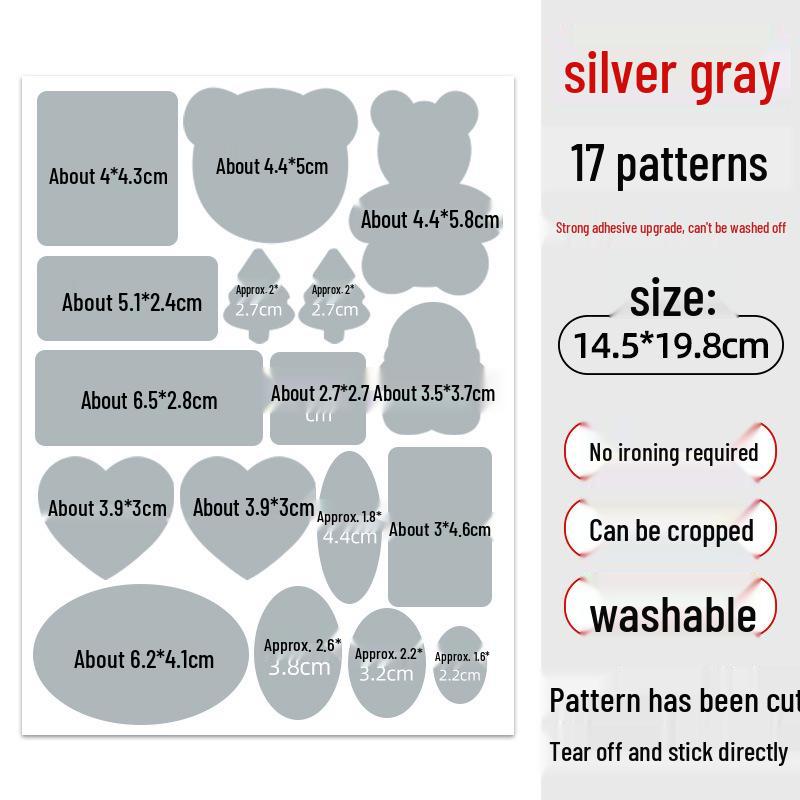 Waterproof Self-Adhesive Down Jacket Repair Patch - Traceless Fabric Hole Applique Sticker