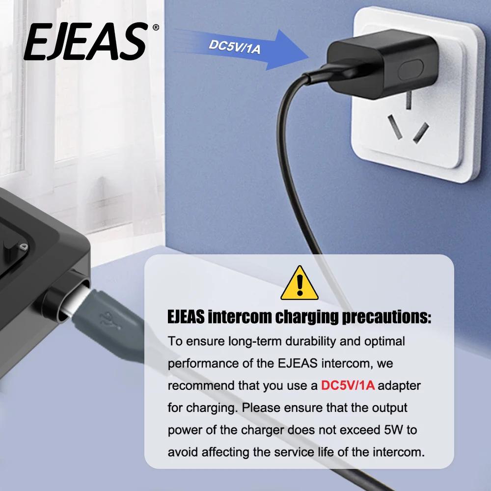 EJEAS V6 PRO+/ plus Motorcycle Intercom Helmet Bluetooth Headset 6 Riders 800m Communicator Waterproof Music Player Interphone