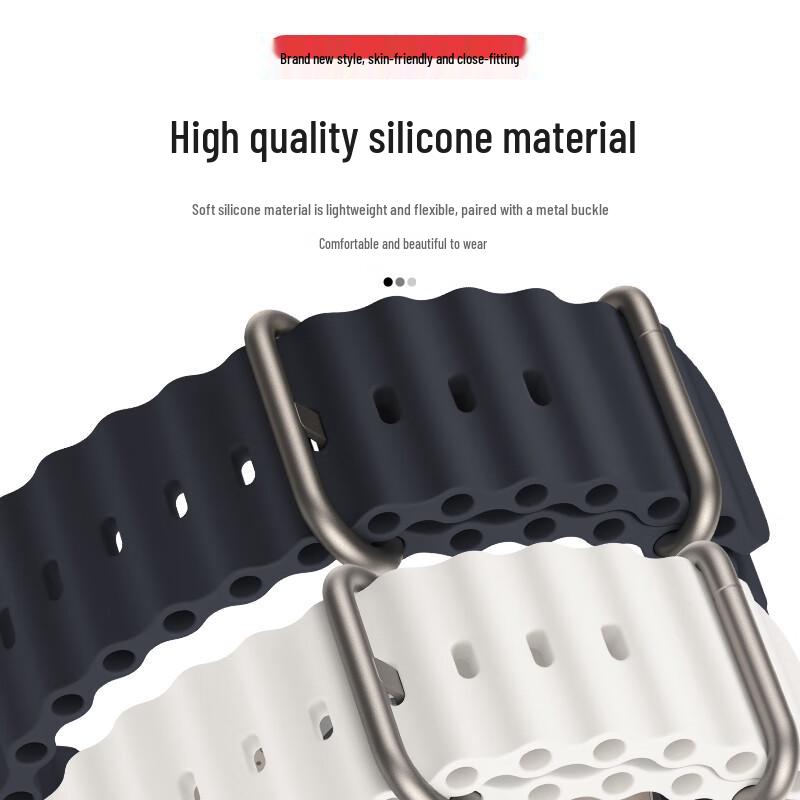 Силиконовый ремешок BHO Ocean для Apple Watch