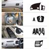 Carbon Fiber Look Car Interior Decals Sticker Trim For Honda Civic RHD 2006-2011