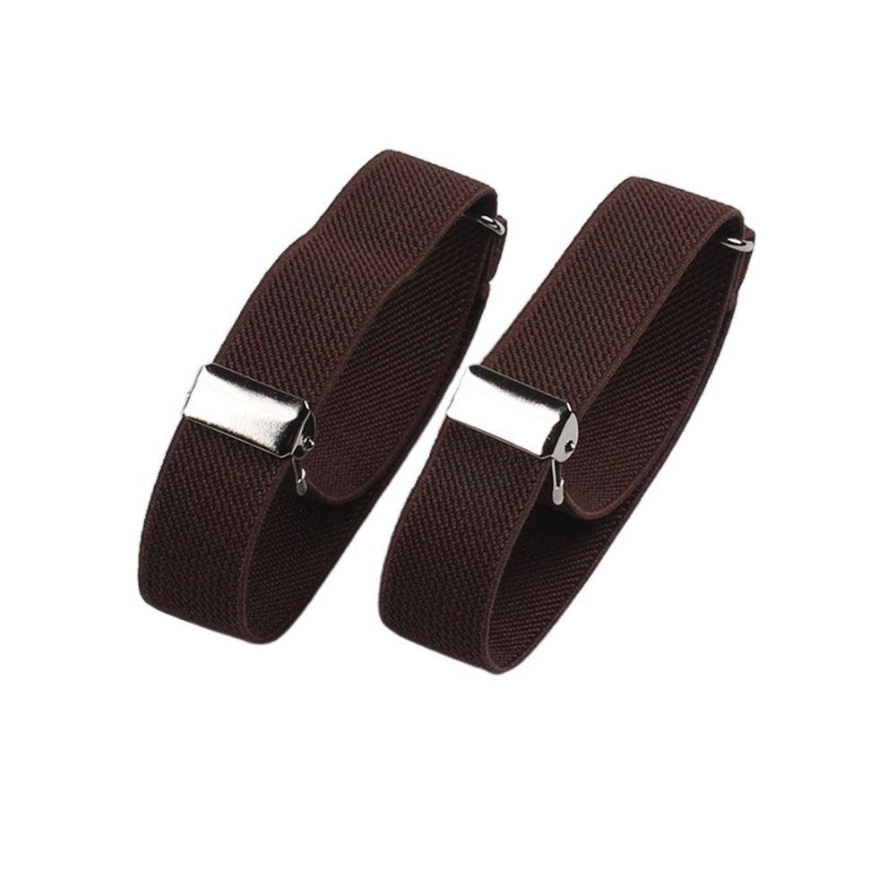 Shirt Sleeve Loops Armbands Elastic Arm Band Sleeve Band Adjustable Shirt Sleeve Holders Elastic