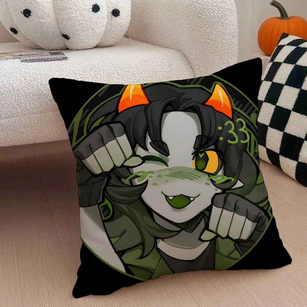 Чехол для подушки H-Homestuck Льняная наволочка Мягкая Дышащая Защитная Декор Дивана Комнаты