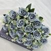 Artificial Rose Floral Arrangement 18 Head For Wedding Venue And Home Decoration