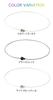 Phiten RAKUWA Necklace Wire EXTREME Mirror Ball Twin Light 40cm Phiten Advanced Technology Blue/Pearl [Stiff Shoulders] [Stiff Neck] [Uses Metax]
