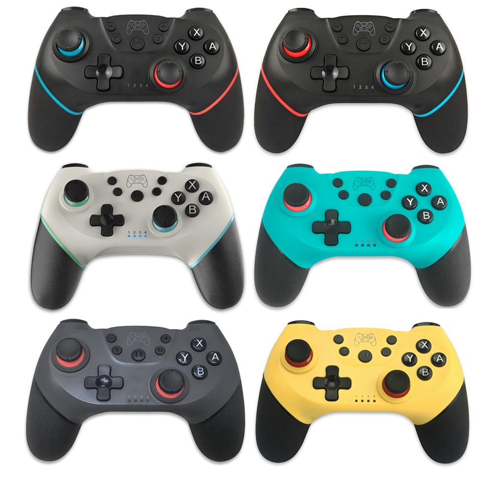 Беспроводной Bluetooth Геймпад для Консоли Switch Pro Игровой Джойстик Контроллер для Консоли N-SW с 6-осевым Рукояткой