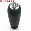 5/6 Speed Gear Shift Knob Sitck Head Leather For Renault Clio MK3 3 III Megane MK2 Scenic MK2 Cool Handle Ball Stick Lever