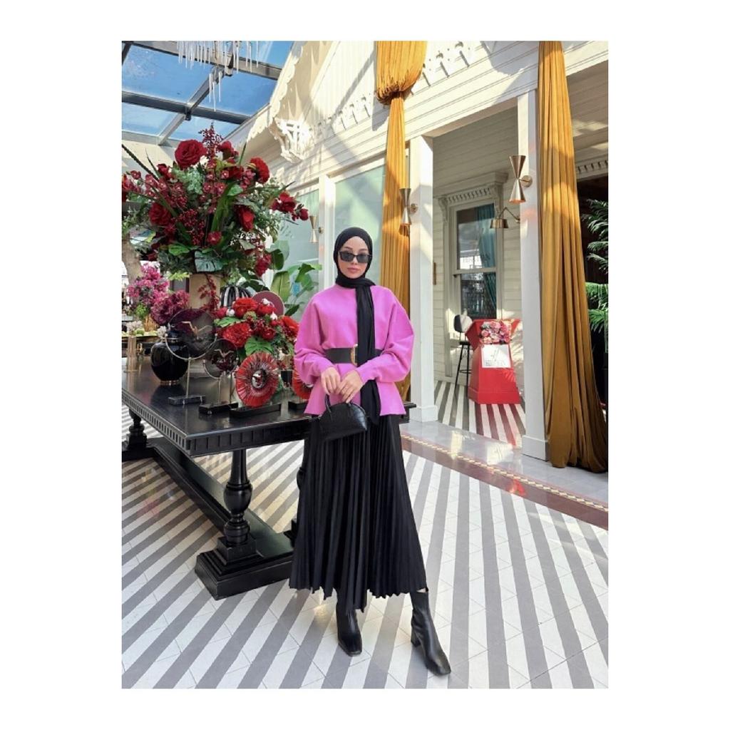 Плиссированная юбка в хиджабе