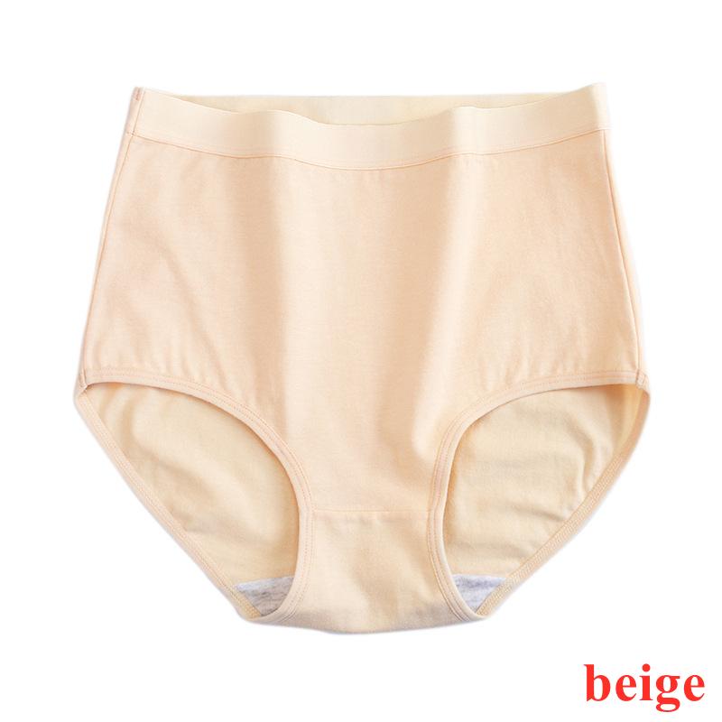 Breathable Women's Cotton Underpants Hygienic Pants Plus Size Women Briefs Underwear