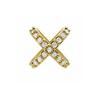 Piercing - LUXENTER - Marza - Finition or jaune 18 carats - Zirconia blanc - Femme