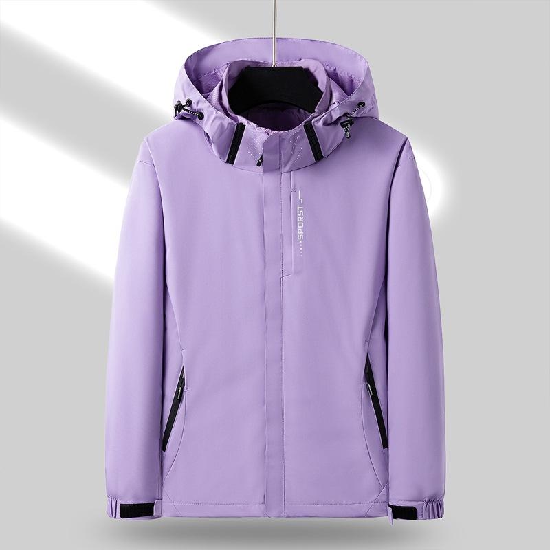 Jacket Men's and Women's Same Coat Couple Outdoor Mountaineering Suit Single-layer Jacket Waterproof Jacket Group Suit