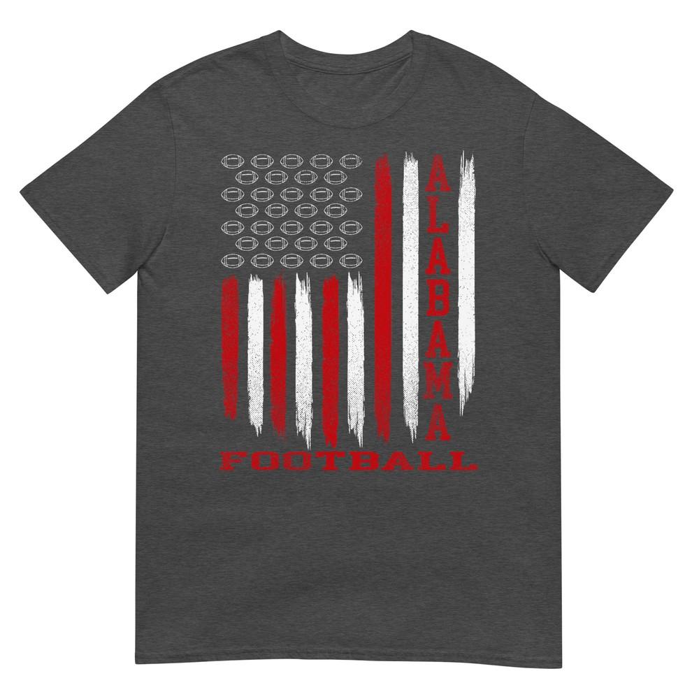 Patriotic Usa Flag Alabama Football Season Party Tshirt