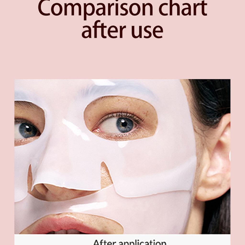 Коллагеновая маска, глубоко увлажняющая маска, ночная увлажняющая маска, фиксирует влагу и увлажняет кожу, 34 мл