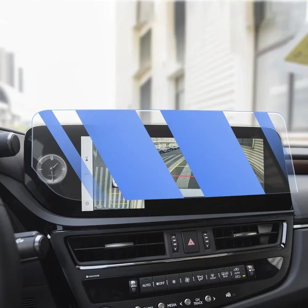 12.3 Inch HD Tempered Glass Screen Protector for Lexus ES300h 2022 2023 2024 Navigation Display
