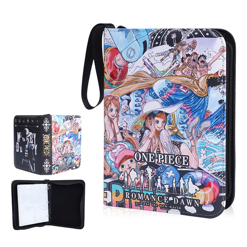 400 шт. Альбом для фотографий One Piece, Книга, Папка для карт, Семейное письмо, Держатель для визиток, Коллекция, Сумка на молнии, Милая игрушка для взрослых и детей, Подарки