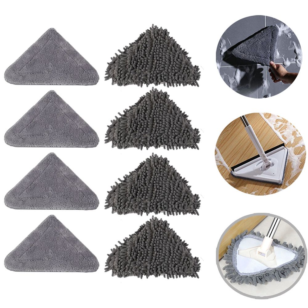 Wipe Window Flat Microfiber Clean Tool Dust Mop Mop Accessories Triangle Rag Mop Head