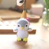 Fluffy Penguin Plush Toy Adorable Keychain Cartoon Bag Ornament Soft Stuffed