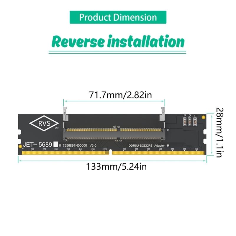 Печатная плата SO DDR5 на DDR5 U DIMM для оценки с 6-слойной конструкцией, эффективный преобразователь