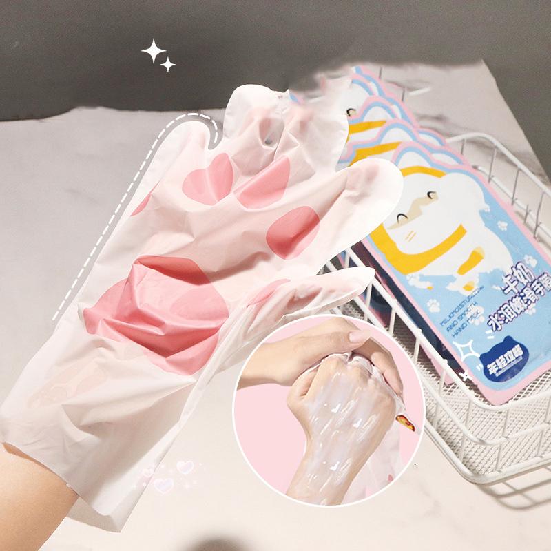 2 шт. Молочная питательная маска для рук Увлажняющая Увлажняющая Укрепляющая Осветляющая Увлажняющая перчатки для рук Для ухода за кожей рук