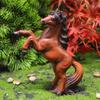 Resin Horse Simulated Model Decor Tabletop Figurine Micro Landscape Decoration